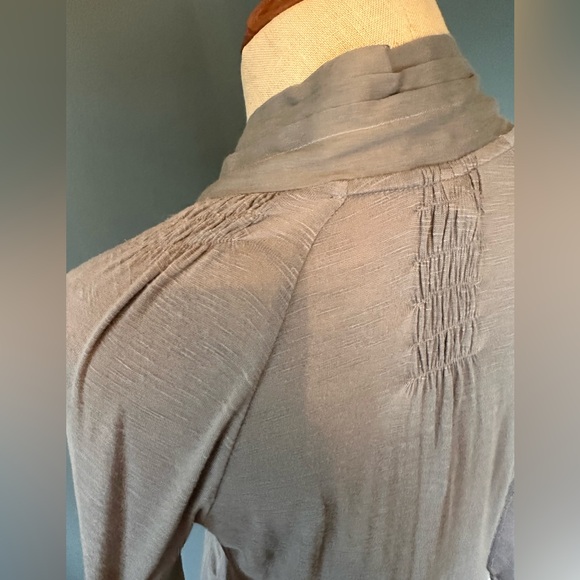 Anthropologie Tiny Embroidered Sand Sable cardigan sweater top blouse sz xs - Picture 6 of 11